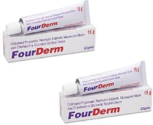 Fourdrem Antifungal Cream Cipla Fourderm Anti-fungal & Anti-ageing Cream