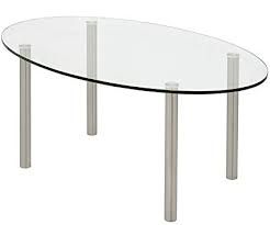 Glass Top Metal Table