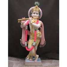 Krishna Ji Marble Statue