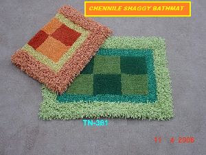 Chenille Shaggy Bath Mats