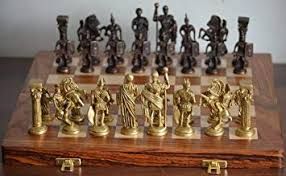 Brass Chess Set