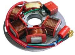 Electronic Stator Plate 12 Volt 120W Vespa PX / PE / EFL / Disc Red