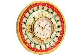 Meenakari Marble Alarm Clocks