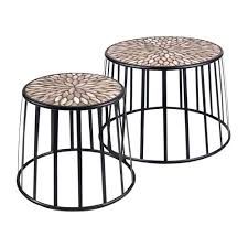 Drum Nesting Tables Set