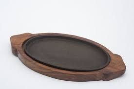 WOODEN SIZZLER PLATE