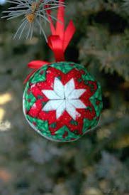 Fabric Christmas Ornaments