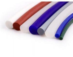 Multicolored Silicone Rubber Cord