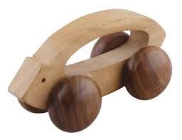 Massage Wooden Handle Roller
