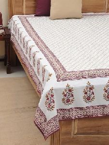 Cotton Embroidered Bedsheet