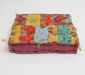 Hand Block Printed Floor Cushion