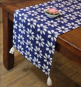 Hand Block Printed Table Runner
