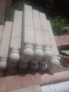 White Sandstone Pillars
