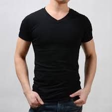 Mens V Neck T-Shirt