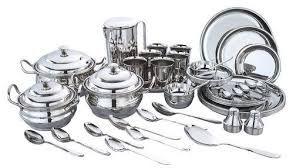 Stainless Steel Dinner Set