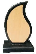 Wooden Flame Trophy