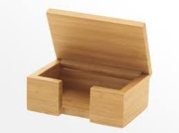 Bamboo Card Box