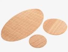 Bamboo Oval Mat