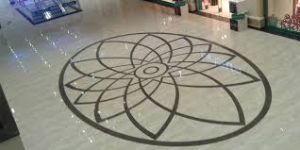 marble inlay flooring