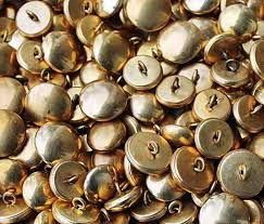 brass button