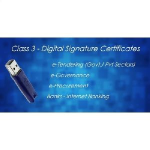 Class 3A Organization Digital Signature Certificate