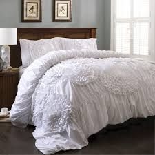 Flower Ruffle Duvet Set