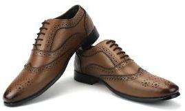 Men's Forever Leathers Brogue Shoes(FL-185)