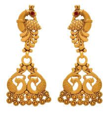 designer gold earrings