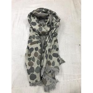 Grey Silk Stole