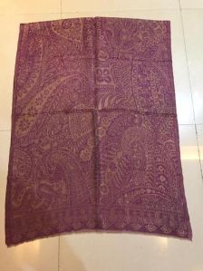 Maroon Pashmina Shimmer Work Stole