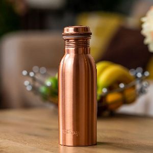 Copper Plain Water Bottle