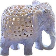 Stone Fine Carving Elephant Statue