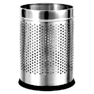 metal dustbin