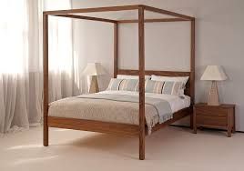 Wooden Four Post Bed