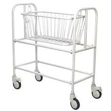 Baby Crib With Trolley