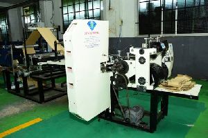 Brown Paper Bakery Bag Making Machine