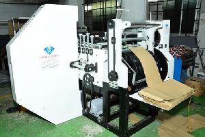 Paper Bag Making Machine With 4 Colour Flexographic Printing
