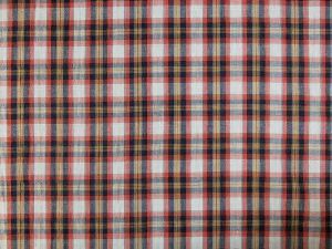 cotton check fabric