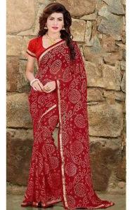 Bandhej Saree