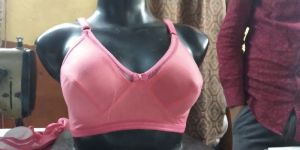 Dollar Pink Lycra Hosiery Bra