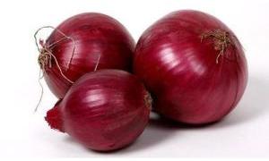 organic red onion