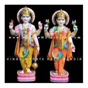 Laxmi ji Vishnu ji statues