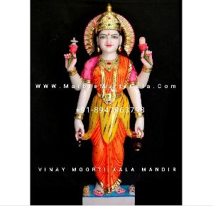 Four Hand Parvati Mata Marble Murti