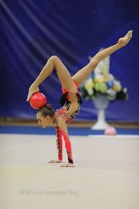 rhythmic gymnastic ball