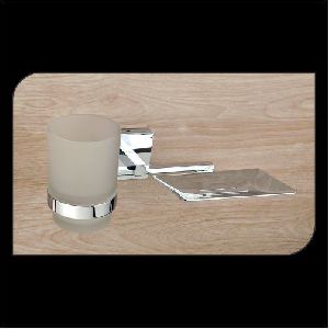 Glass Tumbler & Soap Dish (ST-TH&SD-016)
