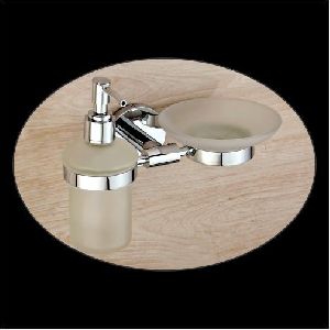 Liquid Dispenser Holder & Soap Dish (SL-LD&SD-016)