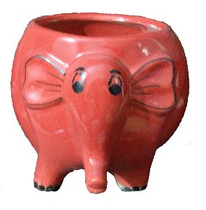 Ceramic Elephant Planter