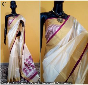 Chanderi Silk Saree