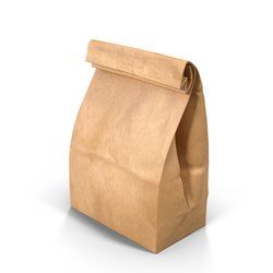 Plain Food Packaging Paper Bags