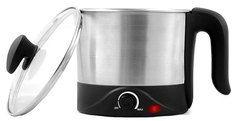 Kitchoff 1.2-Litre Automatic Electric Multi- Purpose Kettle (Silver and Black)