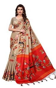 party wear silk saree